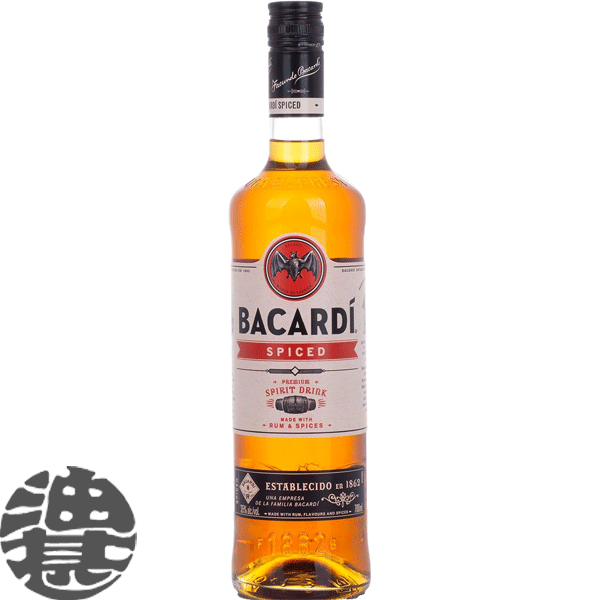 『送料無料！』（地域限定）サッポロ バカルディ スパイスド 35% 700ml瓶(6本入り1ケース)【BACARDI SPICED リキュール プレミアムスパイスドラム】[qw][ypc]