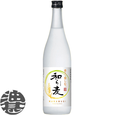 『2ケース送料無料！』（地域限定）サッポロビール 本格麦焼酎 和ら麦 25度 720ml瓶×2ケース24本(1ケースは12本入り)【サッポロ 焼酎 お酒】[qw][ypc]