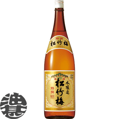 宝酒造 松竹梅 特選 本醸造 1.8L瓶【1