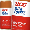 UCC ミルクコーヒー 250g 缶(30本入り1ケース) 缶コーヒー UCC上島珈琲 250ml【2ケースまでしか同梱不可】※ご注文いただいてから4日〜14日の間に発送いたします。/ot/