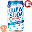 『2ケース送料無料！』（地域限定）カルピス　カルピスソーダ 350ml缶×2ケース48本（1ケースは24本入り）乳酸菌飲料 アサヒ飲料