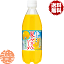 『送料無料！』（地域限定）サンガリア うましゅわ 夏みかんソーダ 500mlペットボトル(24本入り1ケース)みかんソーダ　オレンジ 夏ミカン 夏みかんソーダ　スパークリング 炭酸飲料※ご注文いただいてから4日〜14日の間に発送いたします。 /sg/