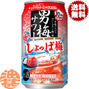 『送料無料！』（地域限定）サッポロ 男梅サワー 通のしょっぱ梅 350ml缶（24本入り1ケース）サッポロチューハイ 梅チューハイ 梅干し 梅干しサワー ウメ 塩 サッポロビール(賞味期限2024年5月末)[qw]