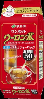 10本セット 伊藤園 ワンポットエコティーバッグ ウーロン茶 50袋 ×10本500袋セット 地域限定送料無料 大人買い (1本4.0g*50袋入)(4)