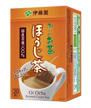 乐天商城 - 10箱セット 伊藤園 お～いお茶 エコティーバッグ ほうじ茶 20袋 (1.8g*20袋入1ケース) ×10ケース200袋セット 地域限定送料無料 大人買い itoen