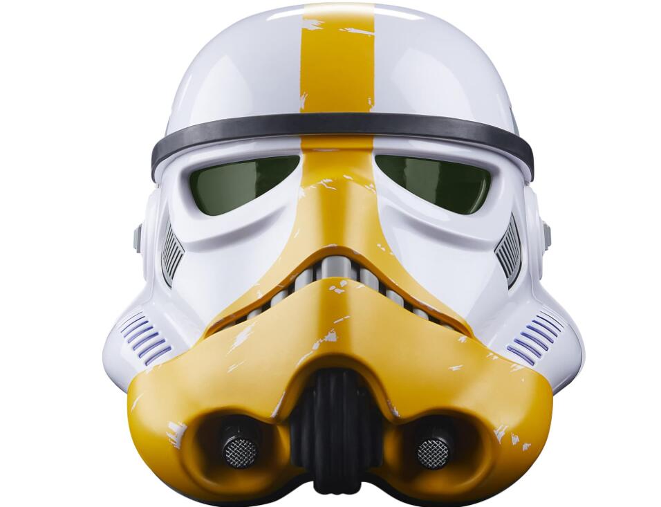 「AC」STAR WARS The Black Series The Mandalorian Artillery Stormtrooper Premium Electronic Helmet, Rolepla