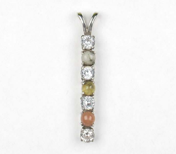 アゼツライト パワー ペンダントトップ H&E社証明書付 azpp103pd002