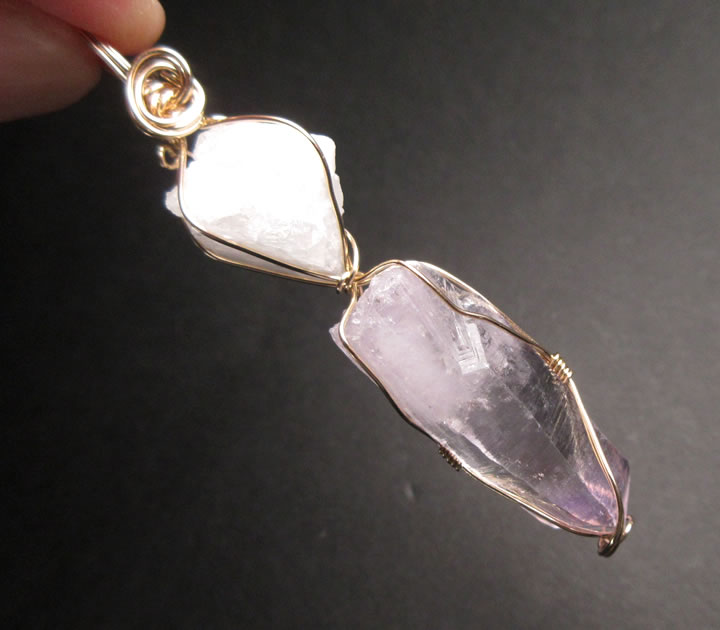 ヴェラクルス（ベラクルス）アメジスト14kgfペンダント アゼツライト ヘブ...