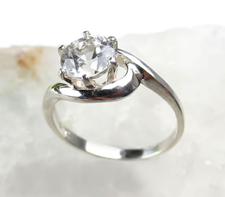 アゾゼオフェナカイト 0.8ct リング シルバー925　H&E社 サイズ変更無料　最も高い波動 ハイ バイ ブレーション サードアイ 天然石 r1ph188