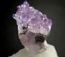 スノーホワイトラベンダーアメジスト 22g 虹あり 細やかなトップのドゥルージーがキラキラ美しい 抜群の浄化力を持つ大天使ツァツキエルの宝石 ame292