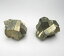 パイライト 原石 2個セット59g コンゴ産 強い意志と夢の実現 バイタリティ 積極性 太陽の石 ファセット面が美しいミニクラスター pyrite042
