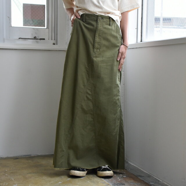 THE SHINZONE(U V][) / WASHED BAKER SKIRT