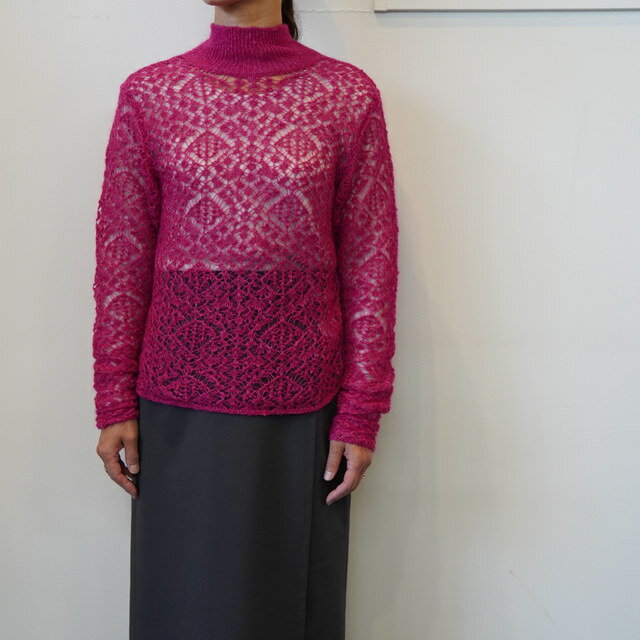 Rakuten - enrica(エンリカ)/HI/NECK レース KNIT