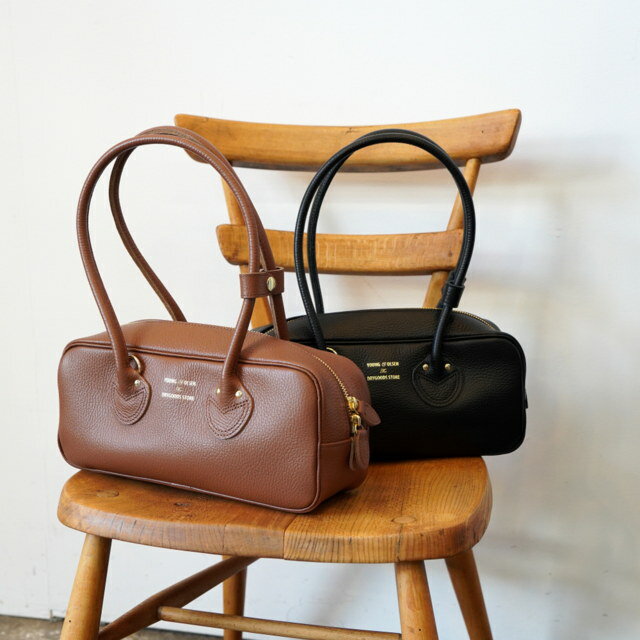 YOUNG&OLSEN(ヤングアンドオルセン) / EMBOSSED LEATHER STUDENT S【2色展開】のサムネイル