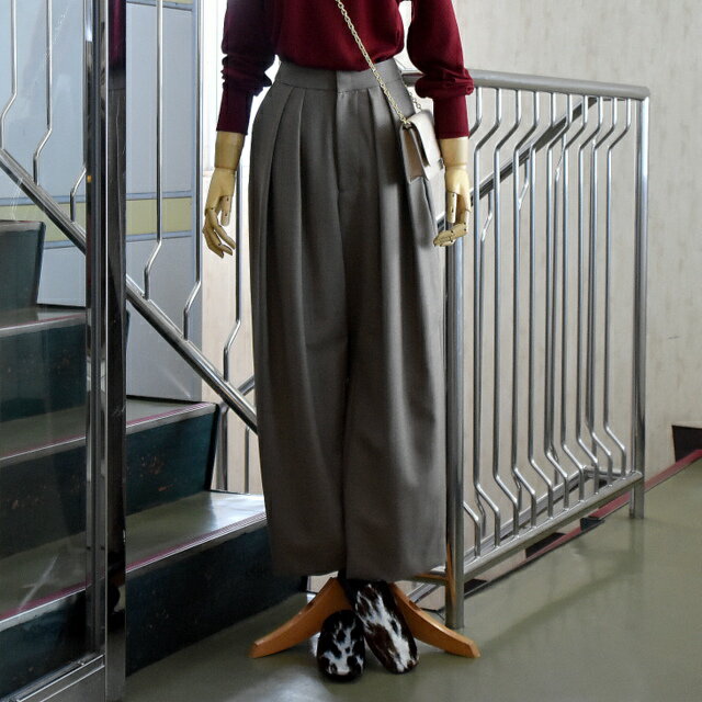 SACRA(サクラ)/H.COUNT WORSTED SERGE PANTS