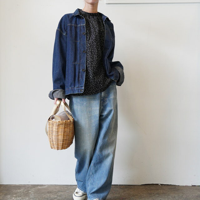 chimala(チマラ)/WOMEN 039 S 13OZ SELVEDGE DENIM RANCH PANTS