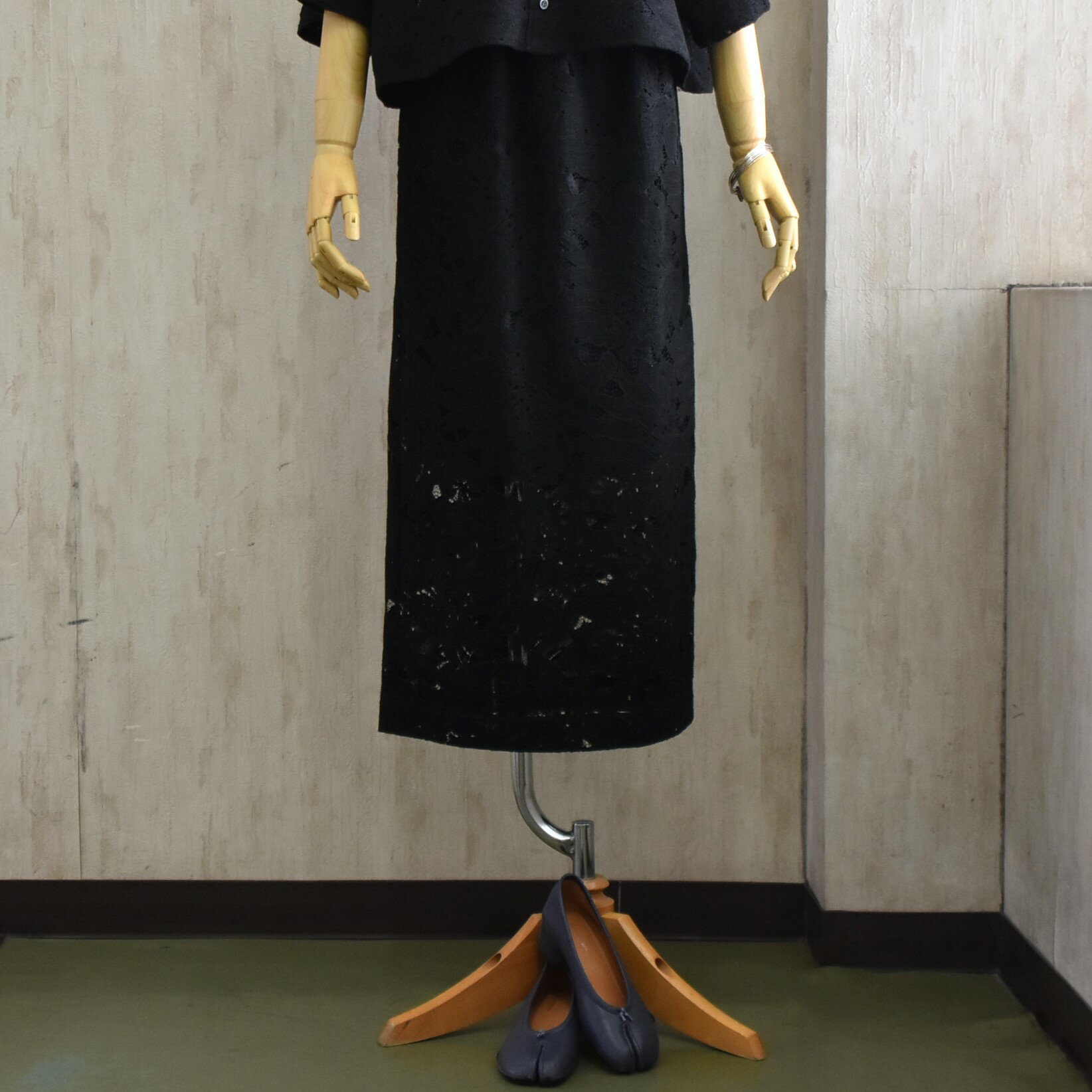 SACRA(サクラ)/LEAF RASCHEL LACE SKIRT
