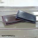 MASTER&Co.(}X^[AhR[) / UK Bridle Leather Card Case -BROWN-