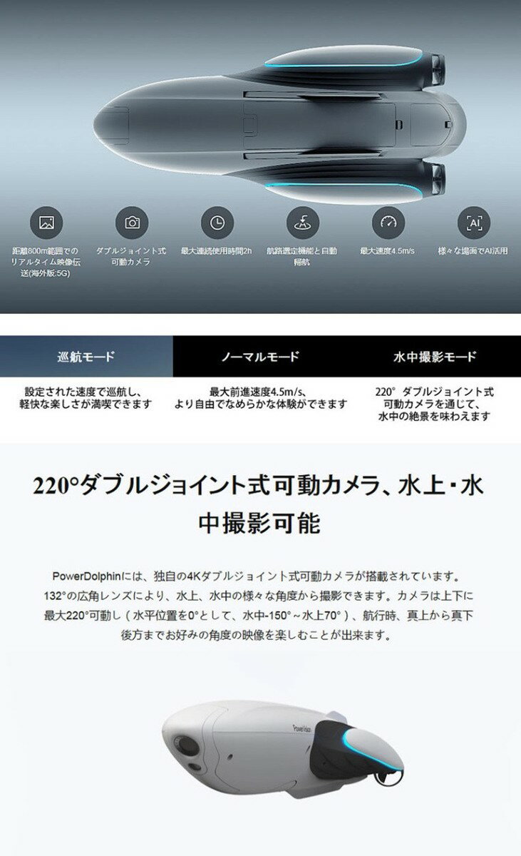 国内最安値 Powervision Powerdolphin スタンダード版 パワービジョン パワードルフィン Standard版 Pds10 水上ドローン カメラ付き 高画質 スマホ 釣り 魚群探知機 初心者 小型 ラジコン おもちゃ Www Digidb Io