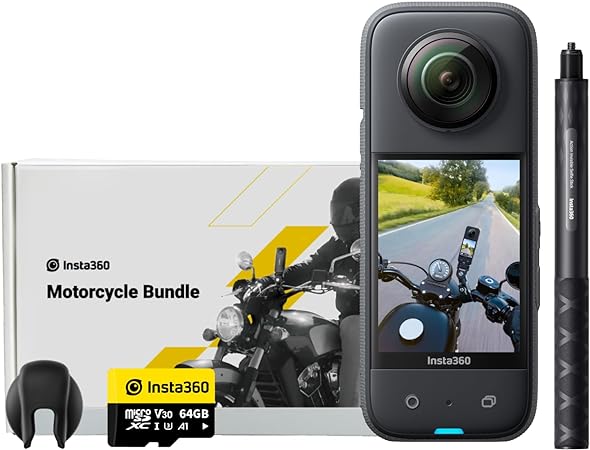 Insta360 X3 バイク撮影セ