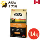 アカナ パピーラージブリードレシピ11.4kg (正規品) 大型犬 子犬用 大粒 ドッグフード カナダ産 賞味期限2025.2.16