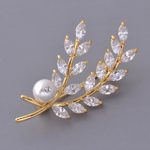 樂天商城 - 【10％OFFクーポン】ブローチ パール フラワー 花 植物 ゴールド 入学式 入園式 プレゼント ギフト レディースアクセサリー