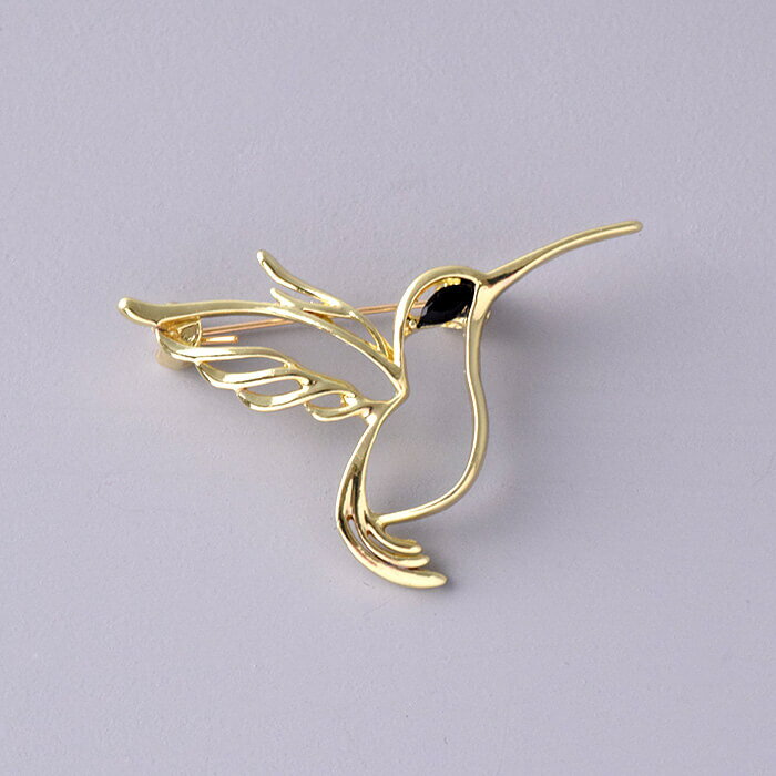 ブローチ カワセミ 鳥 動物 野鳥 スーツ ジャケット