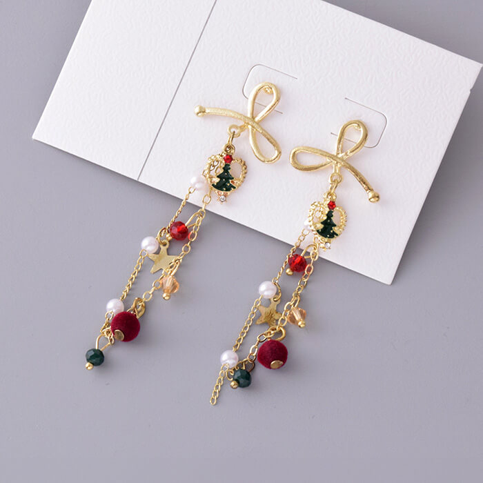 【40%クーポン本日限定】クリスマス ピアス ...の紹介画像2