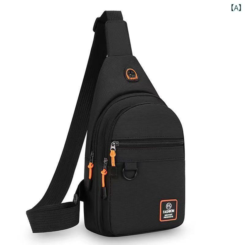 ショルダーバッグ メンズ かっこいい 斜めがけ 小さめ クロス ボディバッグ チェスト カジュアル オッ..
