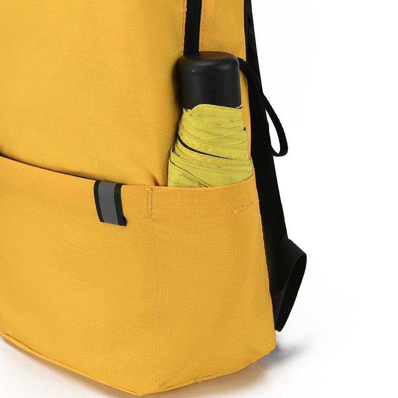 Rakuten - リュックサック 男女兼用 学生用 軽量 10L 15L 20L カラフル 通学バッグ デイパック 日常使い