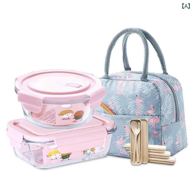 保存容器 レディース メンズ 弁当箱 ランチボックス 密封容器 ガラス製 食品保存 ...