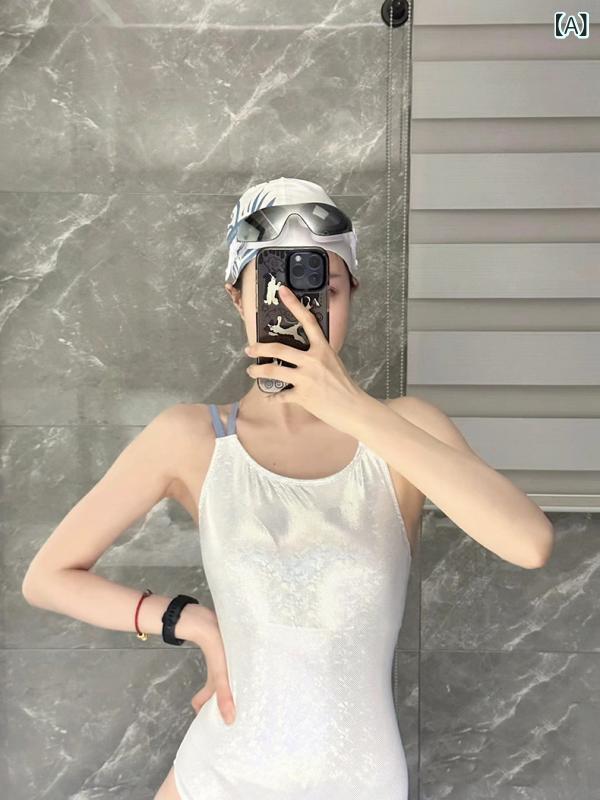 水着 レディース スポーツ用 競泳用 セクシー フィットネス 練習用 速乾 伸縮性 露出控えめ 交叉ストラップ 背中見せ 体型カバー スタイルアップ 学生 大人向け 競泳水着 ジム用 運動用 接触冷感素材 高級感 シンプル おしゃれ かわいい 通