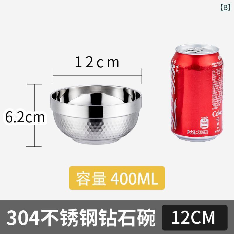 食器 ボウル 304ステンレス 槌目 飯椀 丼 椀 セット 家庭用 食品グレード 厚手 二...