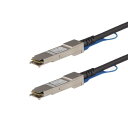 QSFP+ DAC Twinax ケーブル 1m Juniper製QFX-QSFP-DAC-1M互換 40GbE 送料無料 スターテック Startech 全使用期間保証