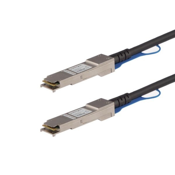 QSFP DAC Twinax ケーブル 0.5m MSA準拠 40GbE 送料無料 スターテック Startech 全使用期間保証