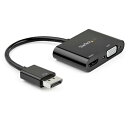 DisplayPort-HDMI VGA ϊA_v^ 4K 60HzΉ Mac WindowsΉ 2-in-1A_v^  X^[ebN Startech 3Nۏ