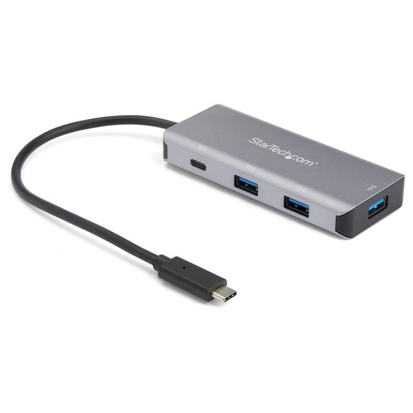 4ポートUSB Type-Cハブ 10Gbps 3x USB-A 1x USB-C 25cmホストケーブル 送料無料 スターテック Startech 2年保証