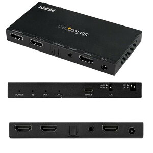 HDMIʬ۴ 12 4K 60Hz 顼¢HDMIץå HDCP 2.2 EDIDǧǽ ƥå StarTech.com 2ǯݾ