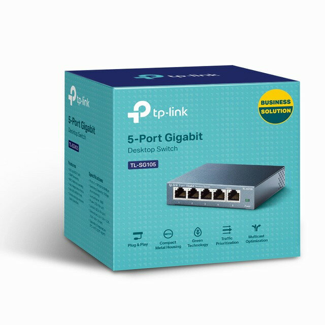 TP-Link 5ポート 10/100/1000Mbps デスクトップ スイッチ その1