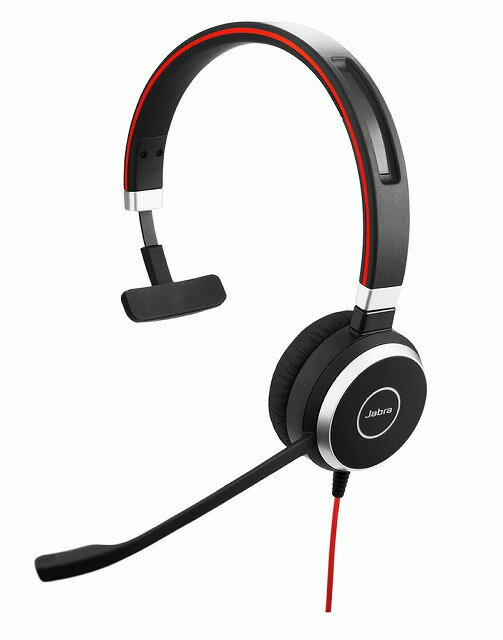 【正規品 国内2年保証付き】 Jabra EVOLVE 40 UC Mono USB-A & 3.5mmジャック接続 ヘッドセット マイク付き 片耳 usb 有線 テレワーク 在宅勤務 teams zoom 会議 ゲーム ゲーミング eスポーツ パソコン 【送料無料】 おすすめ ジャブラ