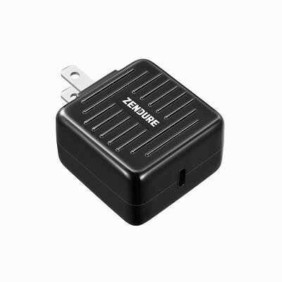 急速充電器 タイプC おすすめ iPhone Android コンセント付き 高速充電 SuperPort 30W ブラック 軽量コンパクト充電器 USB-C PD 30W高速充電 usbケーブルtype c 軽量63g メーカー保証2年 ZENDURE ゼンデュア 送料無料【】