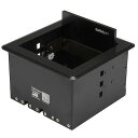 【2年保証】 ケーブル コード収納ボックス 会議室や演壇テーブルに埋め込むタイプ スターテック Startech 【送料無料】(2)