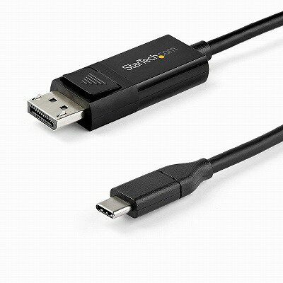 USB Type-C-DisplayPort 1.4 Ѵ֥ 1m б 8K 30Hz HBR3 Thunderbolt 3ߴץ ̵ ƥå Startech 3ǯݾ