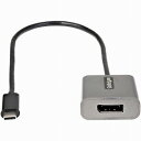 y3Nۏ؁z USB-C-DisplayPort fBXvCϊA_v^/USB Type-C-fBXvC|[g1.4 rfIRo[^/8K & 4K60Hz/30cm̌^P[u/Thunderbolt 3݊ yz X^[ebN Startech