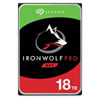 シーゲイト IronWolf Pro HDD(Helium)3.5inch SATA 6Gb/s 18TB 7200RPM 256MB