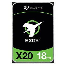 シーゲイト Exos X20 HDD(Helium)3.5inch SAS 12Gb/s 18TB 7200RPM 256MB 512E/4KN