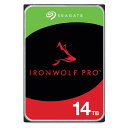 IronWolf Pro HDD(Helium)3.5inch SATA 6Gb/s 14TB 7200RPM 256MB 512E V[QCg yz