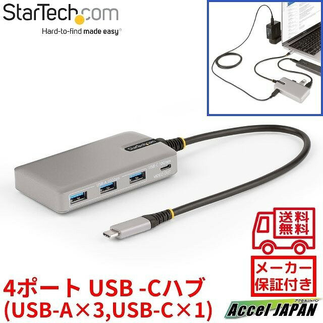USB-Cϥ 4ݡ USB 3.2 Gen 1(10Gbps) 3x USB-A + 1x USB-C 4K60Hz DP Alt⡼...