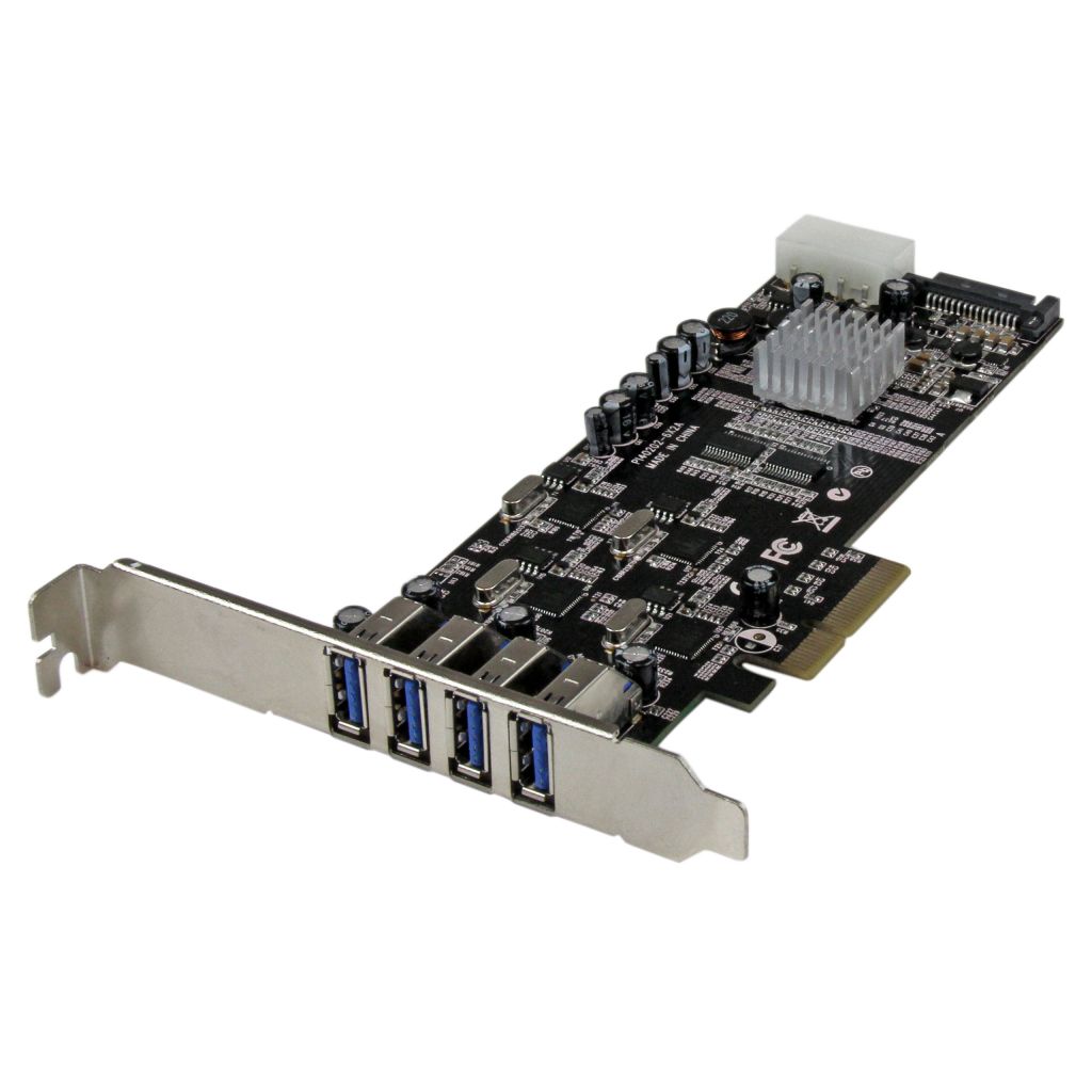SuperSpeed USB 3.0 4ݡPCI Express PCIe x4 󥿡ե 4Ĥ5Gbpsͥ UASPб SATA(15ԥ) ڥե(4ԥ) Ÿüդ ƥå StarTech.com 2ǯݾ