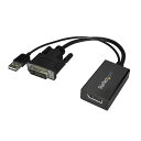 DVI - DisplayPort 変換アダプタ USBバスパワー対応 1920x1200 送料無料 スターテック Startech 3年保証
